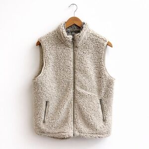 Thread & Supply Cream Sherpa Vest